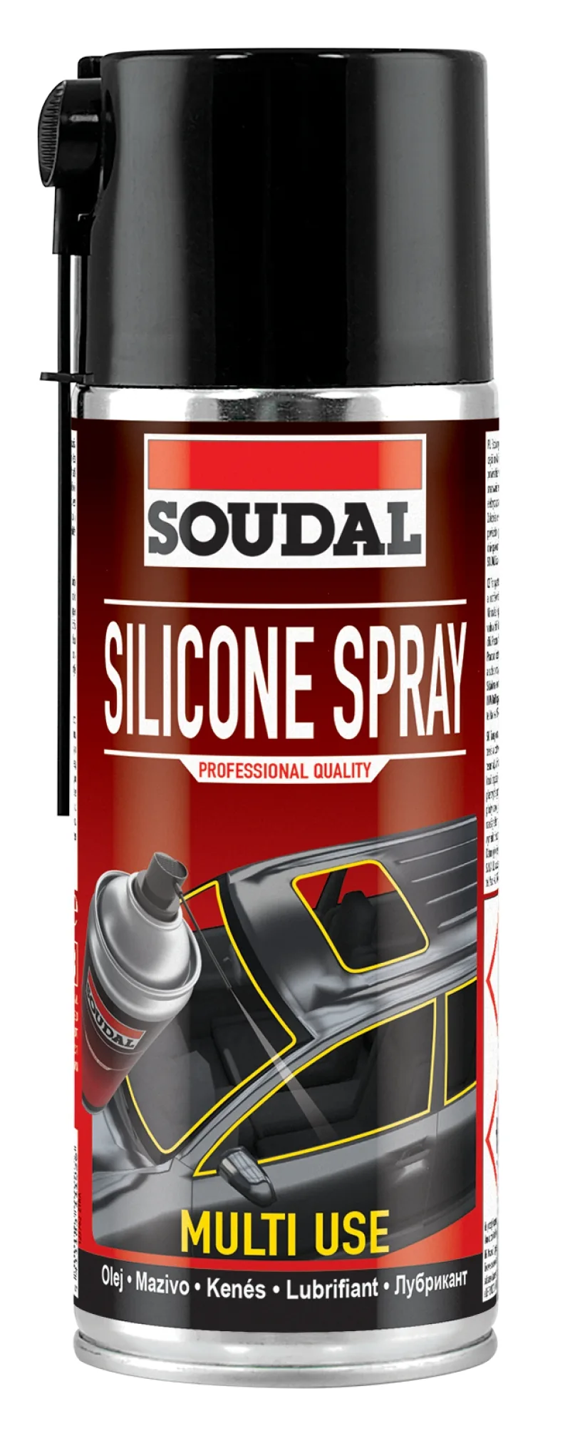 Упаковка: Силиконовая смазка Silicone Spray, бесцветный, баллон, 400 мл