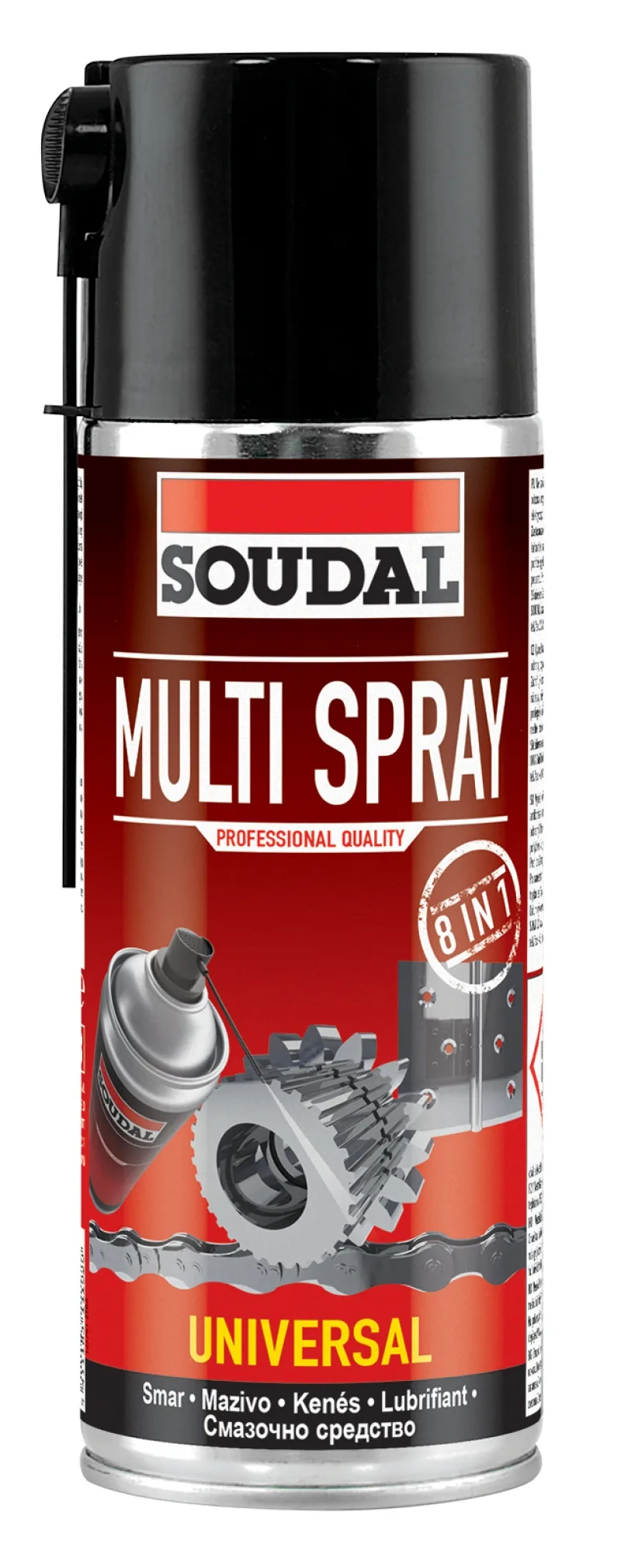 Упаковка: Универсальный очиститель Multi Spray, бесцветный, баллон, 400 мл